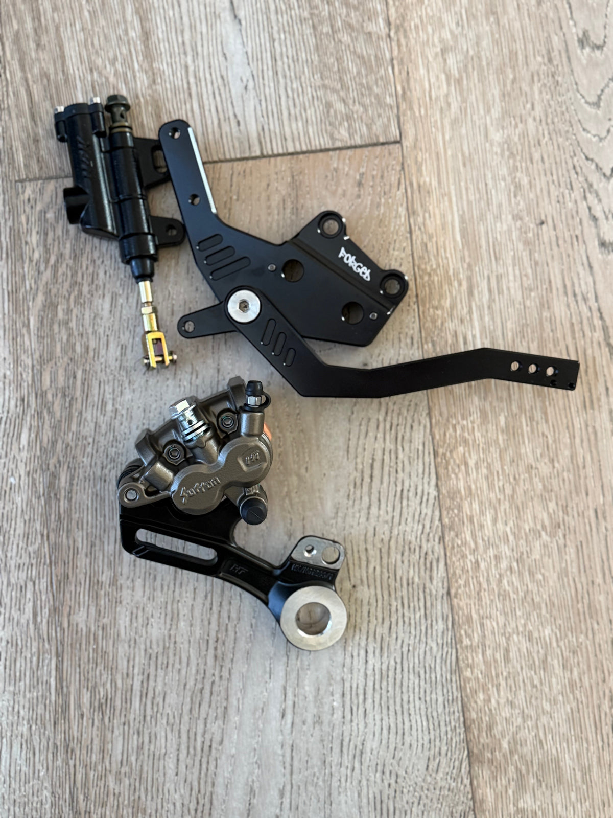 Talaria XXX Foot Brake Kit | Moto Style Rear Brake Conversion (Full Kit or Bracket Only) | Forged Racing