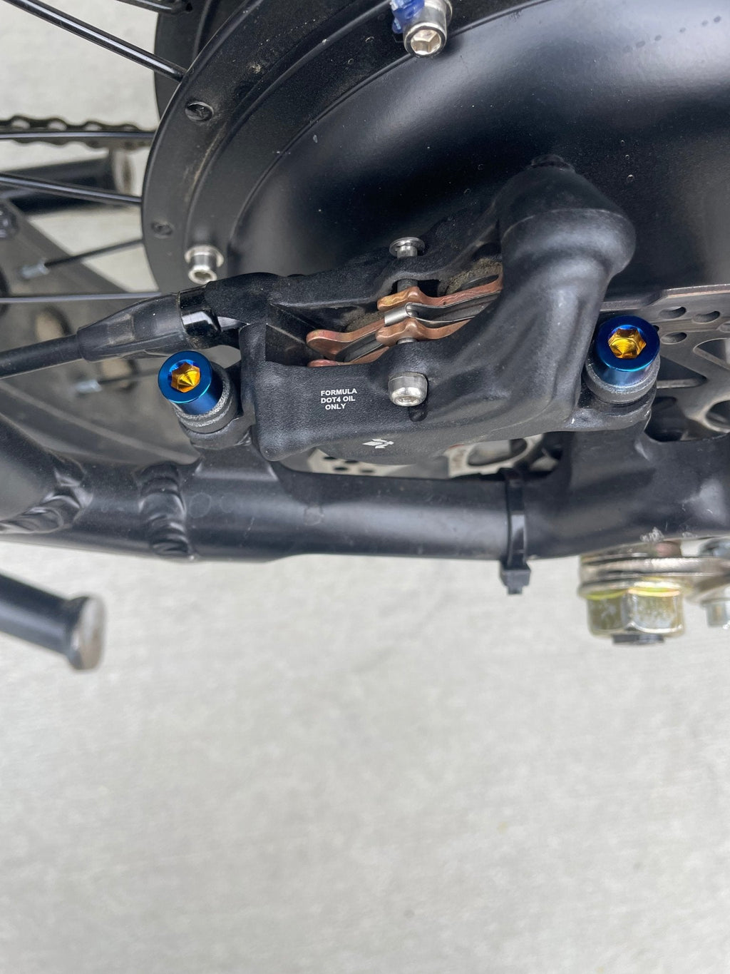 Rad runner titanium bolt kit