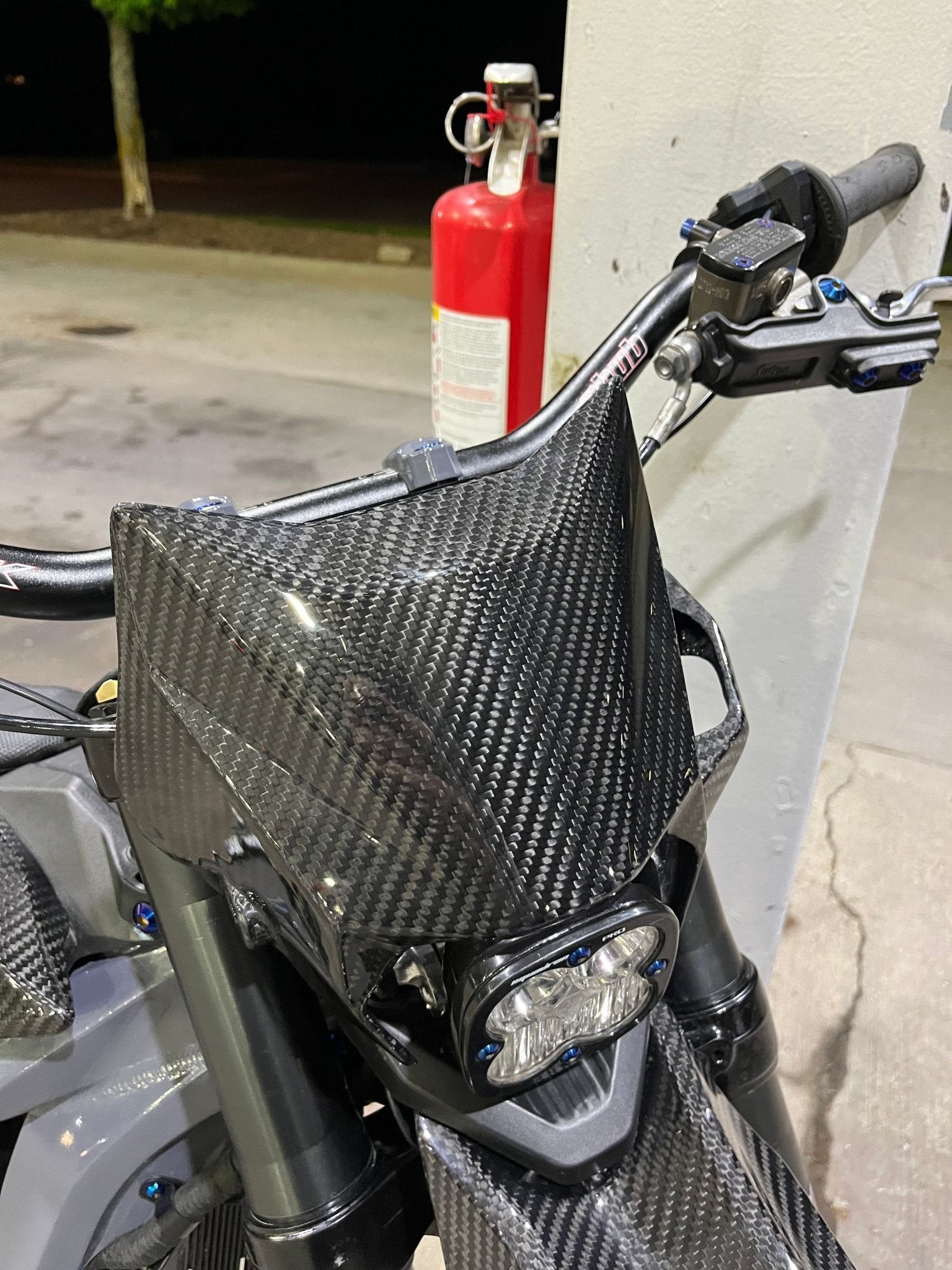 Surron Ultra Bee REAL Carbon Fiber Front Plate