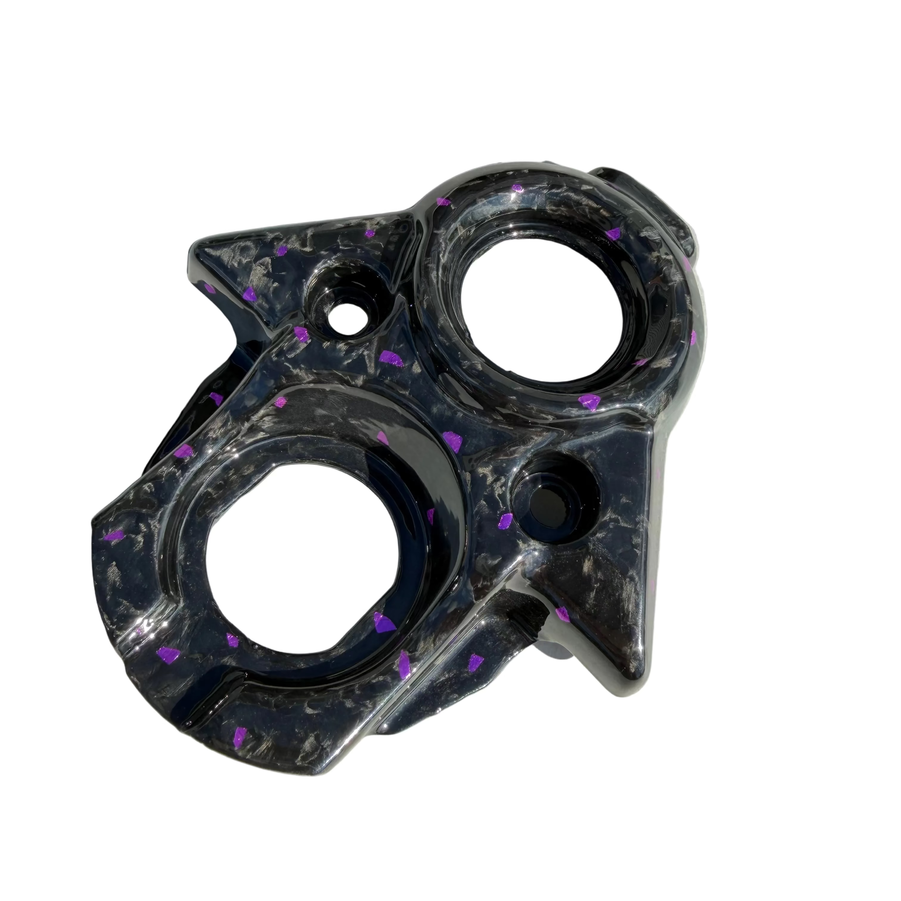 Surron Real Carbon Fiber Plastics Purple Flake Design