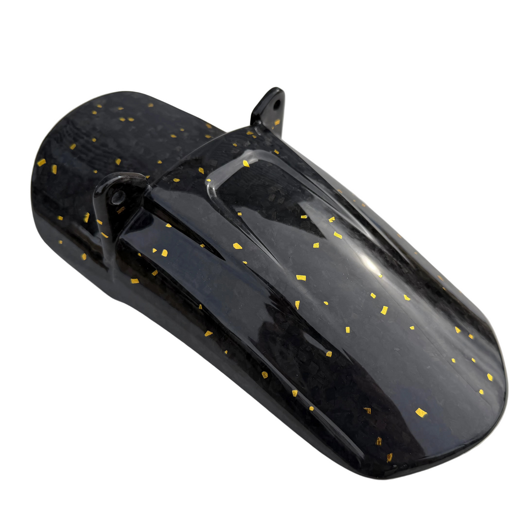 Surron Real Carbon Fiber Plastics Gold Flake Design