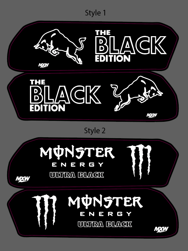 Energy Edition Ridstar Battery Decals