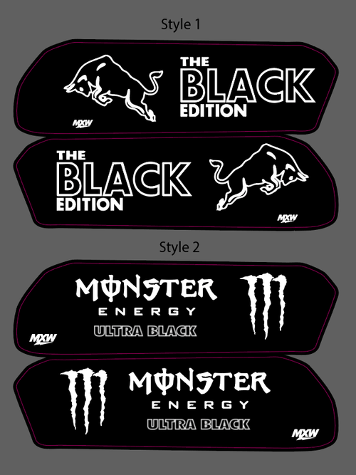 Energy Edition Ridstar Battery Decals