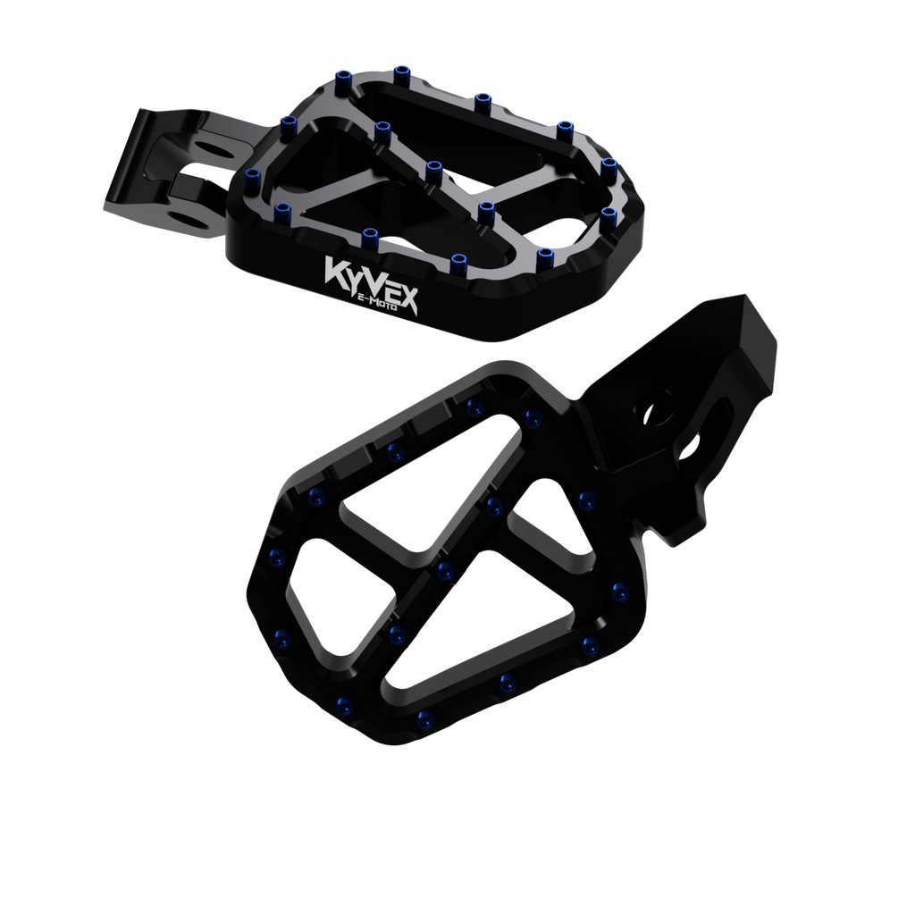 KyVex Billet Wide Foot Pegs - Ultra Bee