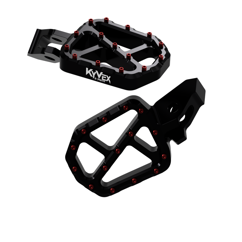 KyVex Billet Wide Foot Pegs - Ultra Bee