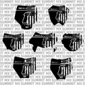 Stars & Stripes Number Plate Decal