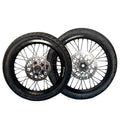 Supermoto Wheel set For Vetra and Arctic Leopard XE 17in Front 16in Rear
