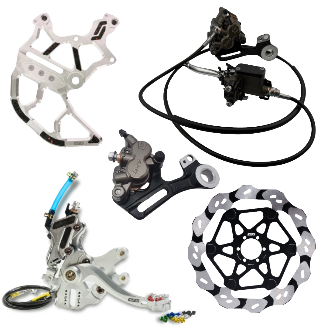 EBIKE Garage Foot Brake Kit For E-Ride Pro S, SS 2.0