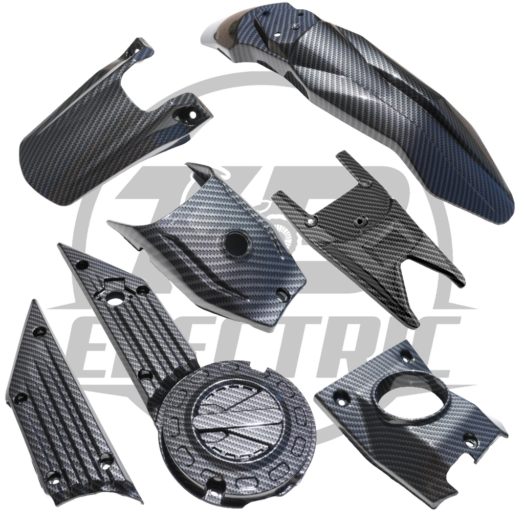 Talaria XXX Carbon Effect Plastics